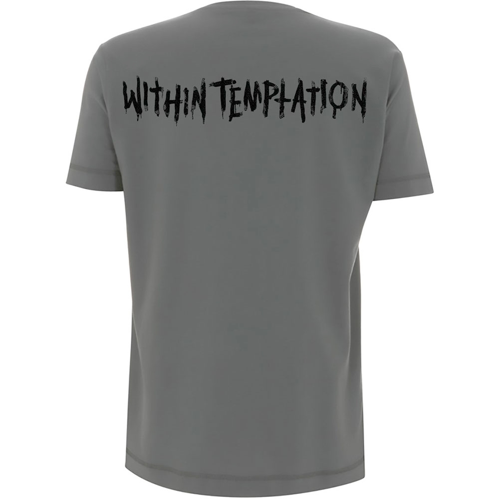 Within Temptation - Purge Jumbo Heren Tshirt - Grijs